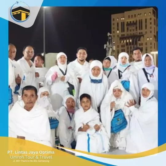 Jamaah Umroh Optima Lintas Jaya Optima Semarang
